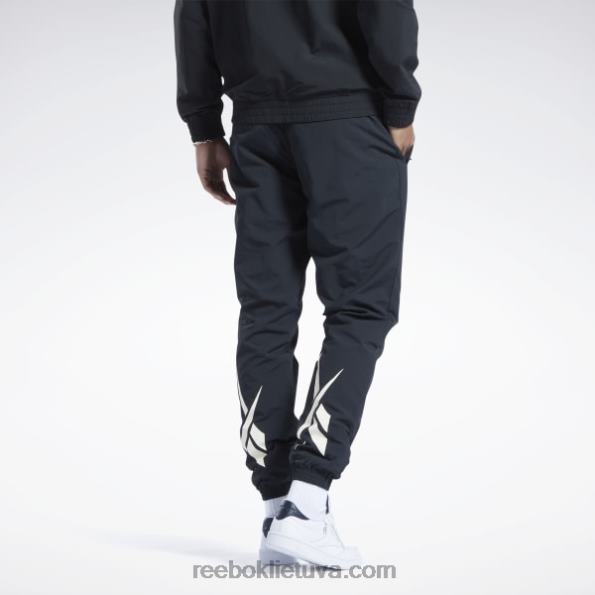 Reebok klasikinės vektorinės sportinės kelnės FTYF8282 nakties juoda