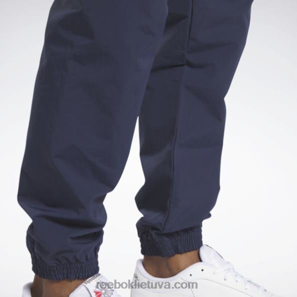 Reebok klasikinės vektorinės sportinės kelnės FTYF8419 vektorinis laivynas