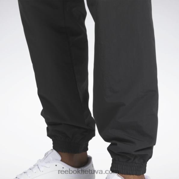 Reebok klasikinės vektorinės sportinės kelnės FTYF8938 juodas