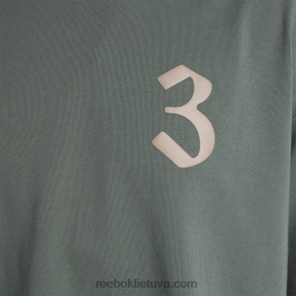 Reebok Nauji marškinėliai FTYF8294 kreidos žalia