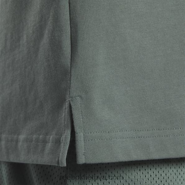 Reebok Nauji marškinėliai FTYF8294 kreidos žalia