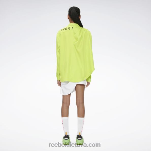 Reebok Piero samanomis apsiausti marškiniai FTYF8236 garsinė žalia