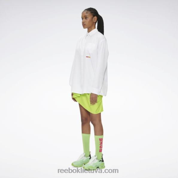 Reebok Piero samanomis apsiausti marškiniai FTYF8379 baltas