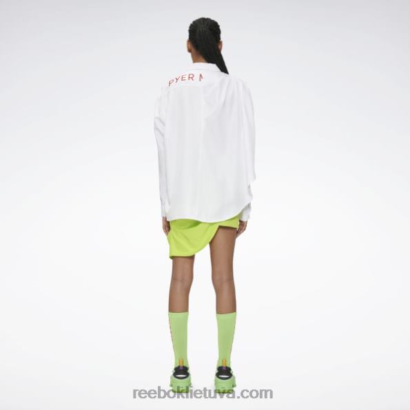 Reebok Piero samanomis apsiausti marškiniai FTYF8379 baltas