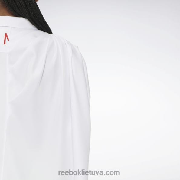 Reebok Piero samanomis apsiausti marškiniai FTYF8379 baltas