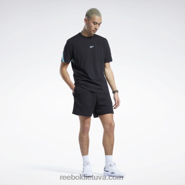 Reebok išdidūs klasikiniai marškinėliai FTYF8355 juodas