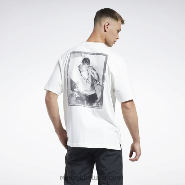 Reebok panini marškinėliai FTYF8497 kreida