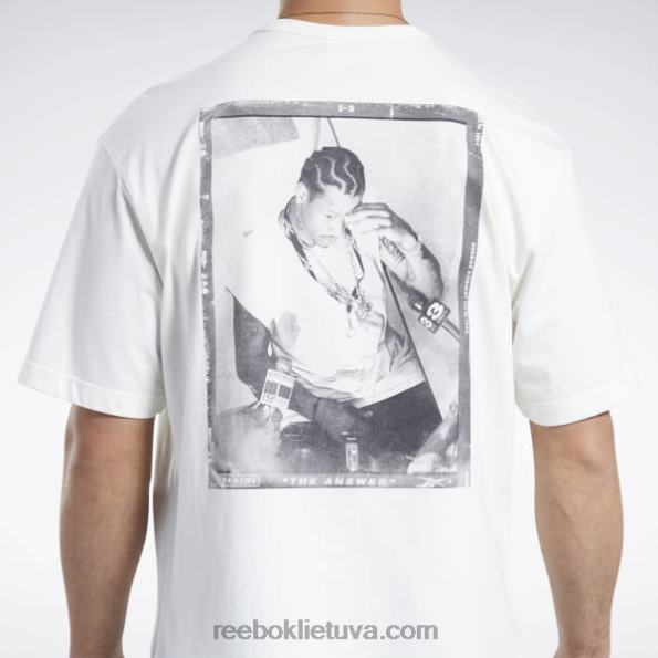 Reebok panini marškinėliai FTYF8497 kreida