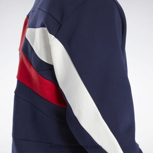 Reebok Klasikinio prekės ženklo didžiuotis komandos megztinis FTYF8716 vektorinis laivynas