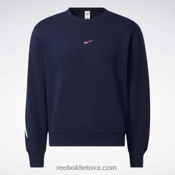 Reebok Klasikinio prekės ženklo didžiuotis komandos megztinis FTYF8716 vektorinis laivynas