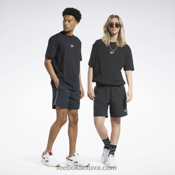 Reebok klasikiniai vektoriniai šortai FTYF8521 nakties juoda