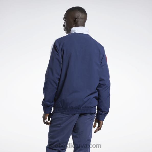 Reebok klasikinė vektorinė striukė FTYF8249 vektorinis laivynas