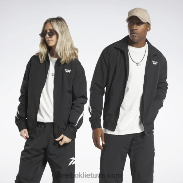 Reebok klasikinė vektorinė striukė FTYF8289 juodas