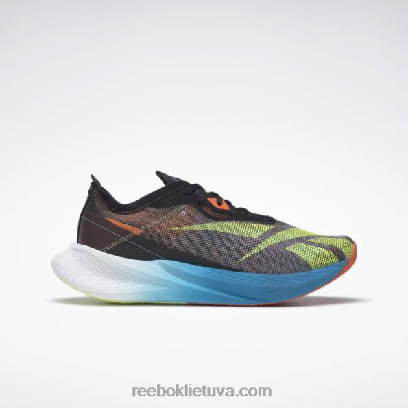 Reebok floatride energy x bėgimo bateliai FTYF8191 šerdis juodas / energingas švytėjimas / spinduliuojantis vanduo