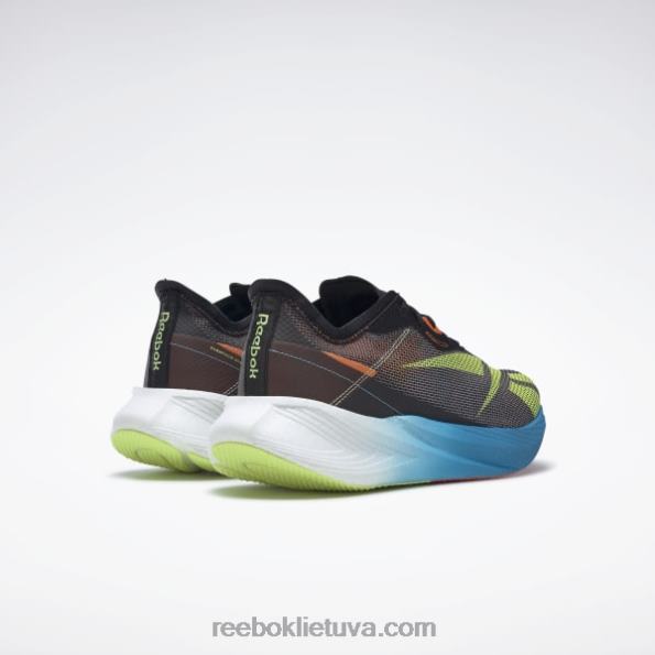 Reebok floatride energy x bėgimo bateliai FTYF8191 šerdis juodas / energingas švytėjimas / spinduliuojantis vanduo