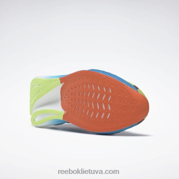 Reebok floatride energy x bėgimo bateliai FTYF8191 šerdis juodas / energingas švytėjimas / spinduliuojantis vanduo