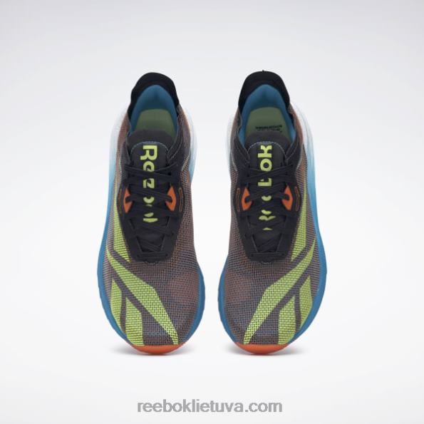 Reebok floatride energy x bėgimo bateliai FTYF8191 šerdis juodas / energingas švytėjimas / spinduliuojantis vanduo
