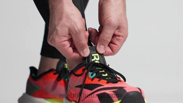 Reebok floatride energy x bėgimo bateliai FTYF8271 oranžinė blykstė / užpilta alyvinė / rūgštus geltona