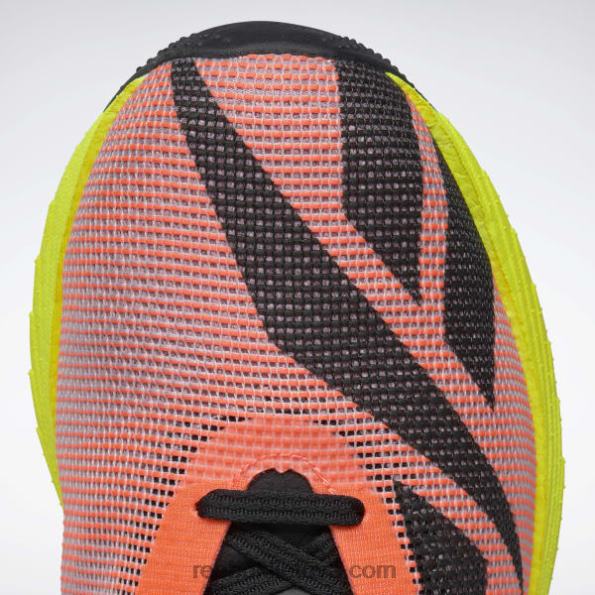 Reebok floatride energy x bėgimo bateliai FTYF8271 oranžinė blykstė / užpilta alyvinė / rūgštus geltona