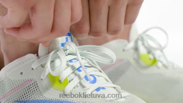 Reebok floatride energy x bėgimo bateliai FTYF8304 opalinis švytėjimas / rūgšties geltona / esminė mėlyna