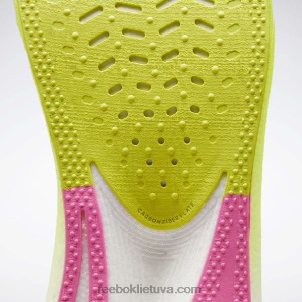 Reebok floatride energy x bėgimo bateliai FTYF8304 opalinis švytėjimas / rūgšties geltona / esminė mėlyna