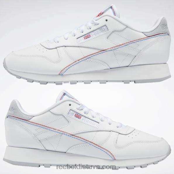 Reebok Klasikinės odos batai taps jūsų batais FTYF8224 ftwr balta / vektorinė mėlyna