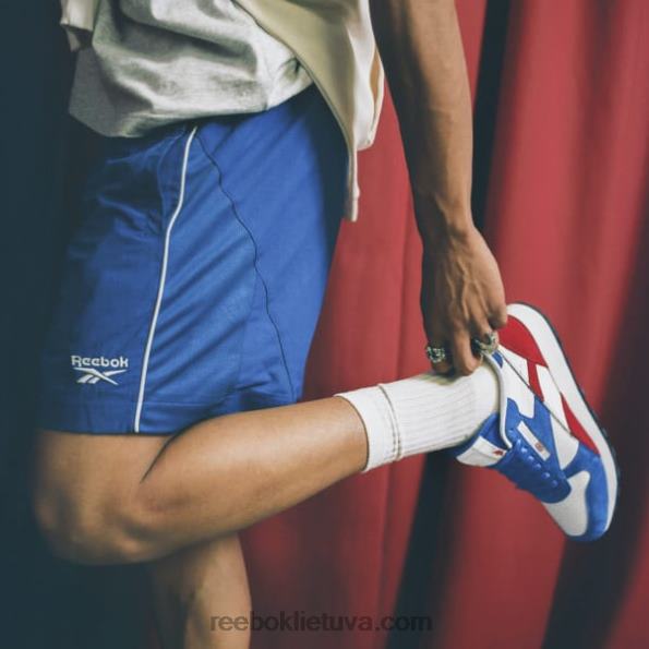 Reebok Klasikinės odos batai taps jūsų batais FTYF888 vektorius mėlynas / vektorius raudonas / ftwr baltas