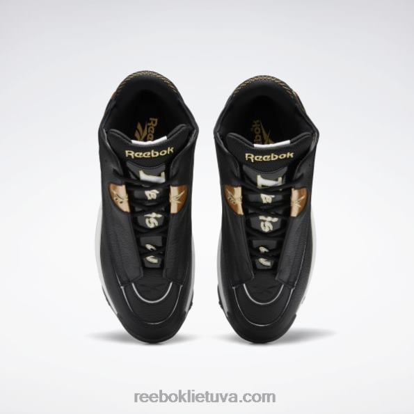 Reebok atsakymas dmx krepšinio bateliai FTYF856 šerdis juoda/ftwr balta/rbk žalvaris