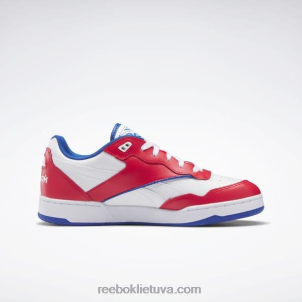 Reebok bb 4000 ii krepšinio bateliai FTYF8252 ftwr balta / vektorinis raudonas / vektorinis mėlynas