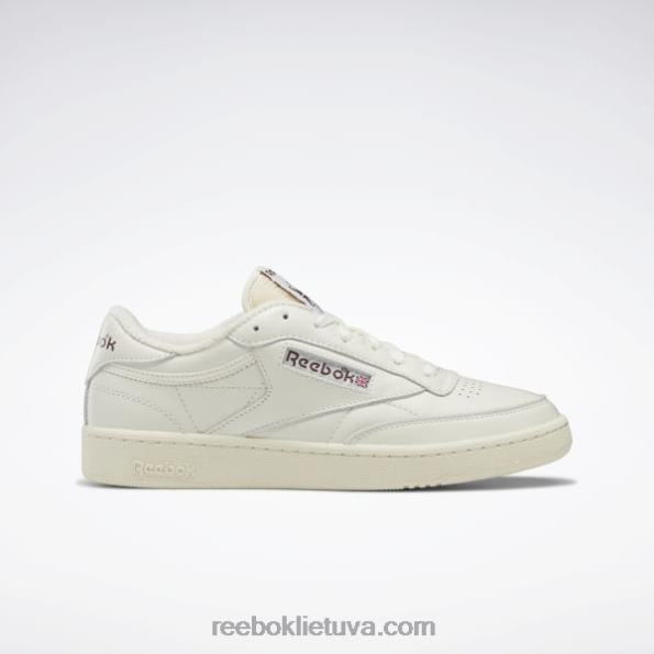 Reebok club c 85 vintažiniai batai FTYF815 kreida / alebastras / kaštoninės spalvos