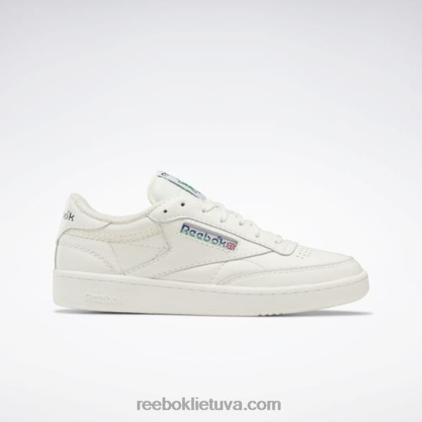 Reebok club c 85 vintažiniai batai FTYF8274 kreida / klasikinis kobaltas / glen žalia