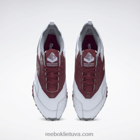 Reebok kalnų tyrinėjimai lx2200 batai FTYF8131 ftwr balta / klasikinė bordo / gryna pilka 5