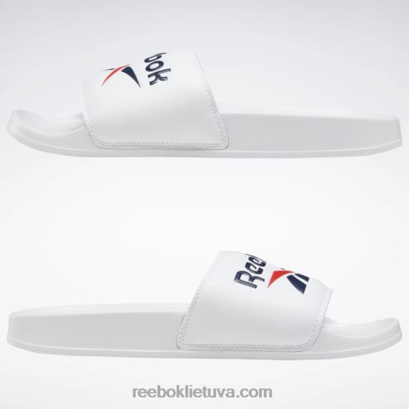 Reebok klasikinės skaidrės FTYF8380 balta/kolegiali tamsiai/spindinti raudona