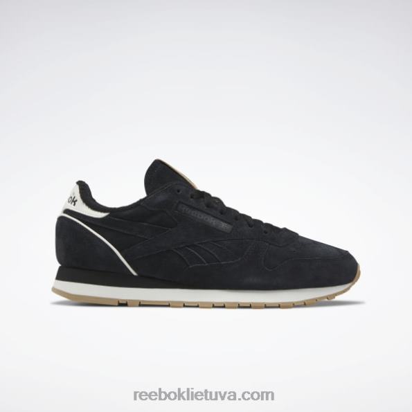 Reebok klasikiniai odiniai 1983 senoviniai batai FTYF8333 šerdis juoda/glen žalia/reebok guma-04