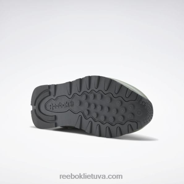 Reebok klasikiniai odiniai batai FTYF8123 harmonija žalia / jūros purškalas / gryna pilka 7