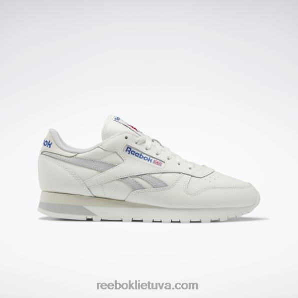Reebok klasikiniai odiniai batai FTYF8125 kreida/LGH vientisa pilka/alebastras