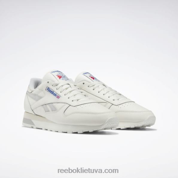 Reebok klasikiniai odiniai batai FTYF8125 kreida/LGH vientisa pilka/alebastras