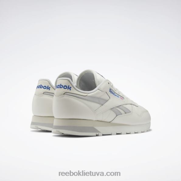 Reebok klasikiniai odiniai batai FTYF8125 kreida/LGH vientisa pilka/alebastras