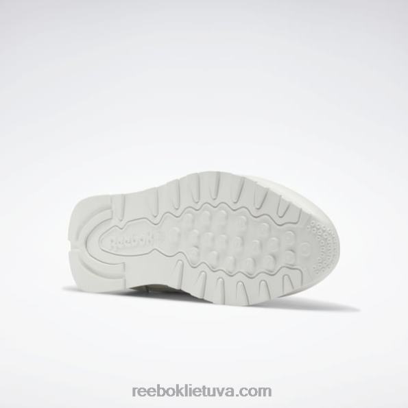 Reebok klasikiniai odiniai batai FTYF8125 kreida/LGH vientisa pilka/alebastras