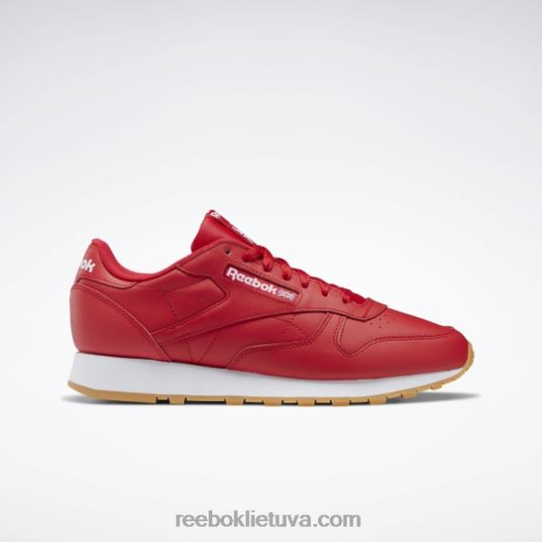 Reebok klasikiniai odiniai batai FTYF8126 vektorius raudona/ftwr balta/reebok guma-03