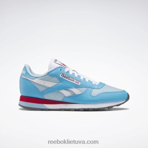 Reebok klasikiniai odiniai batai FTYF8201 spinduliuojantis aqua/mėlynas perlas/ftwr baltas