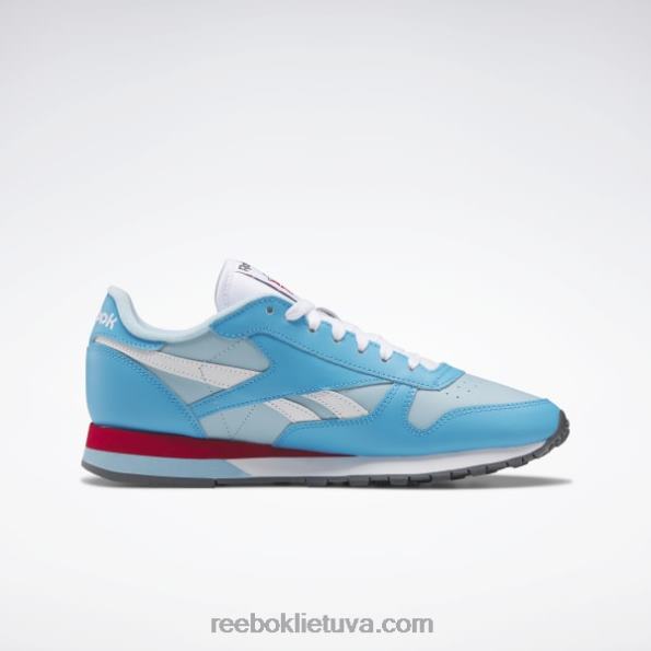 Reebok klasikiniai odiniai batai FTYF8201 spinduliuojantis aqua/mėlynas perlas/ftwr baltas