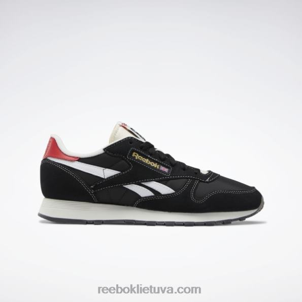 Reebok klasikiniai odiniai batai FTYF8530 šerdis juoda/ftwr balta/vektoriaus raudona