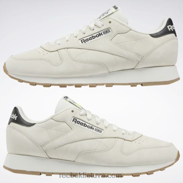 Reebok klasikiniai odiniai batai FTYF877 alebastras / minkštas ecru / šerdis juoda