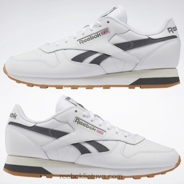 Reebok klasikiniai odiniai batai FTYF886 ftwr balta/grynai pilka 7/vintage kreida s23-r
