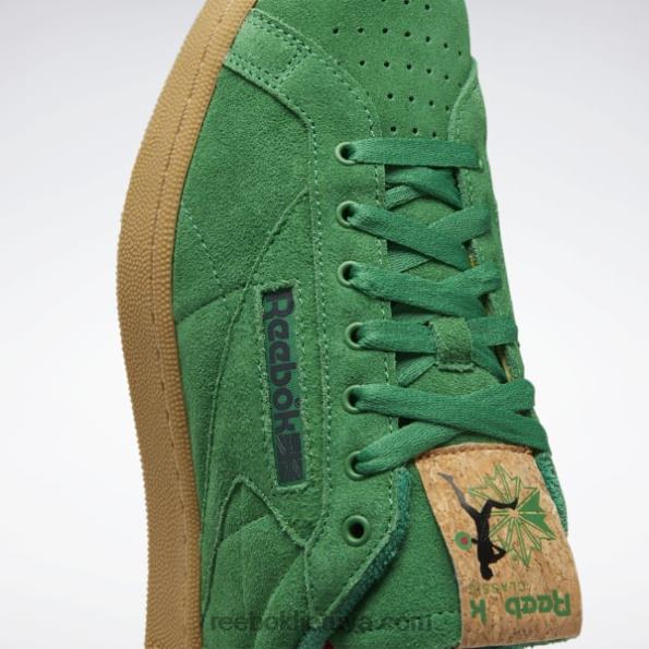 Reebok klubo c 85 batai FTYF8334 glen green/vector red/reebok guma guma-04