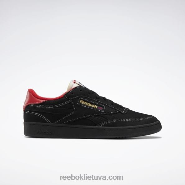 Reebok klubo c keršto batai FTYF8323 šerdis juoda/kreida/žalia
