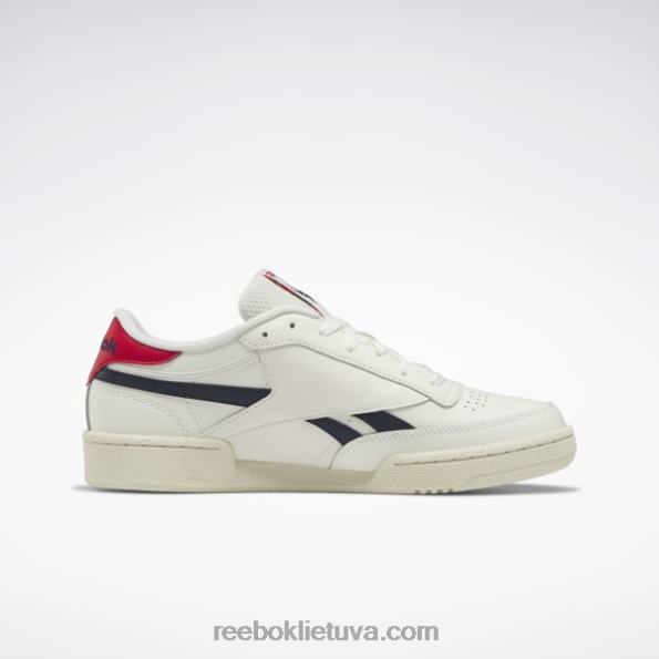 Reebok klubo c keršto batai FTYF874 kreida / vektorius tamsiai / vektorinis raudonas