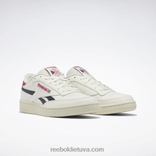 Reebok klubo c keršto batai FTYF874 kreida / vektorius tamsiai / vektorinis raudonas