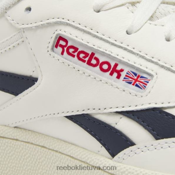 Reebok klubo c keršto batai FTYF874 kreida / vektorius tamsiai / vektorinis raudonas